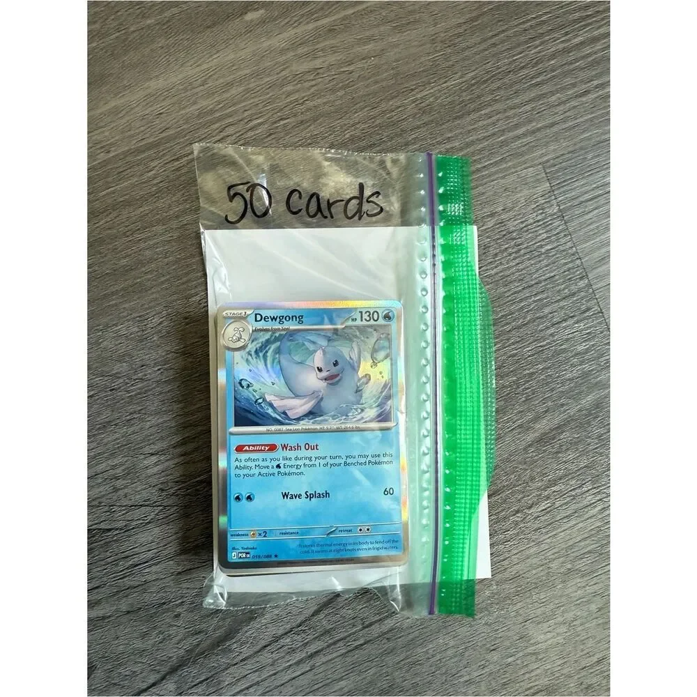 50 Pokémon Cards Assorted Stage 1 Basic Items Trainers Energy